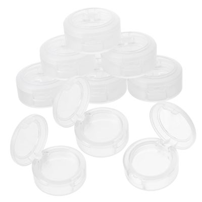 Healvian Eyeshadow Replacement Boxes, 8-Pack, ABS, Compact, White