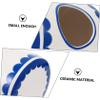 VANZACK Blue Ceramic Summer Cooling Nest for Hamsters and Chinchillas view 2