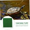 VICASKY Turtle Basking Platform Artificial Grass Mat 35 × 35 cm view 2
