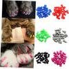 HANABASS 20 Pack Cat Nail Caps - Black Rubber view 3