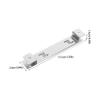 Bird Nest Holder for Outdoor Use, 2-Piece Set, Stainless Steel, Silver view 2