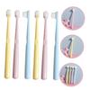 HOLIDYOYO Children's Toothbrushes, 6-Pack, Small Brush Head, Portable, Soft PP Bristles view 4