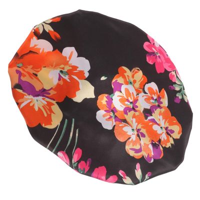 Silk Sleep Bonnet, Satin Bonnet with Wide Edge, 10891