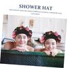 Silk Sleep Bonnet, Satin Bonnet with Wide Edge, 10891 view 3