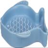 Flamingo Fishie Blue Feeding and Drinking Bowl 17x14x2.5CM 200ML view 1