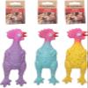 Flamingo Dog Toy Freckles Chicken Latex S 26 cm view 1