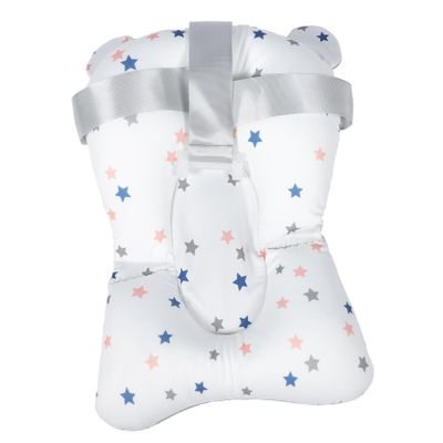 Supvox Baby Bath Cushion, 1 Piece, Cotton Fabric and Foam Particles