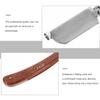 VICASKY Vintage Men's Hand Razor, Stainless Steel and ABS view 3