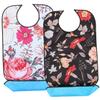 VALICLUD 2-Piece Waterproof Reusable Bibs for Adults and Seniors view 1