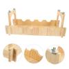 CVUTOVO Wooden Bridge for Small Pets, Hideout and Climbing Aid view 4