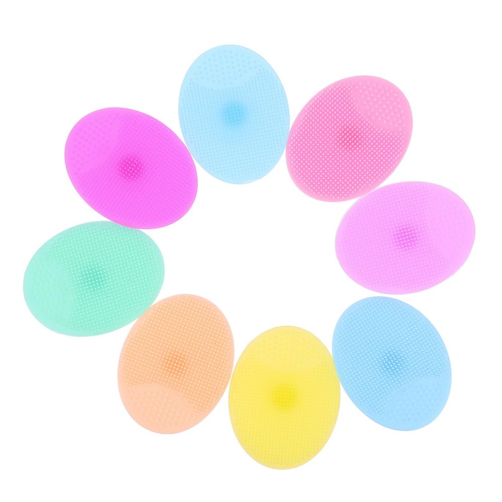 8-Piece Silicone Shower Brush, Gentle Massage for Toddlers
