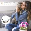 Toddmomy 2-Pack Plush Cat Hammocks, Warm Winter Beds for Small Pets, Leopard and Tiger Print view 4