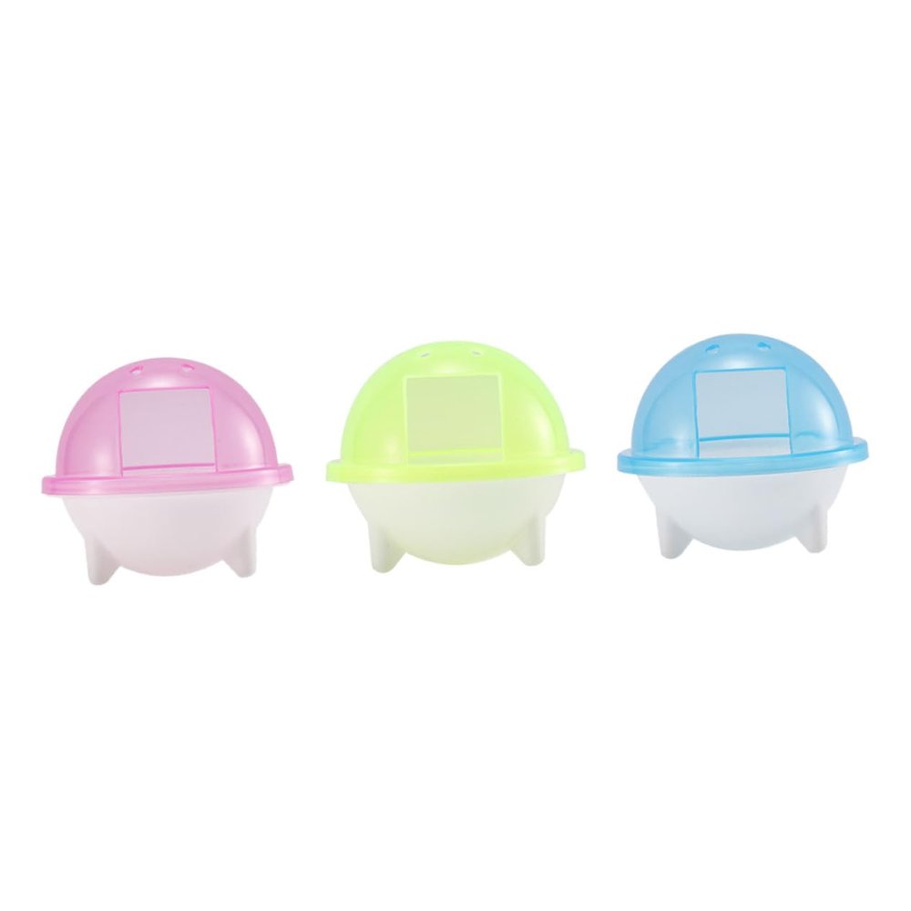 BESTonZON 3-Piece Hamster Sand Bath