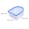 2-Piece PP Hand Soaking Bowls, Blue Manicure Bowls for Hand Care view 2