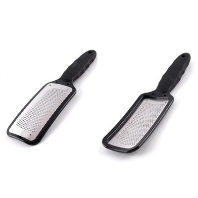 Double-Sided Stainless Steel Foot File, Black Callus Remover