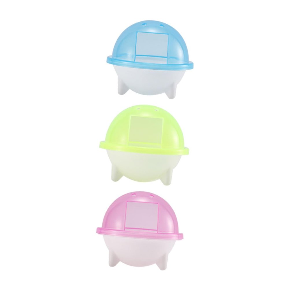 ibasenice Hamster Sand Bath Box - 3 Pack