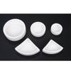 ibasenice 2-Piece Round White Ceramic Feeding Bowls for Lizards view 2