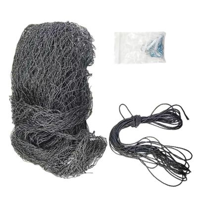 ZBIianxer Protective Cat Net for Balcony and Patio with Steel Wire Support