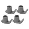 CALLARON 4-Piece Non-Slip Walker Ski Glides view 1