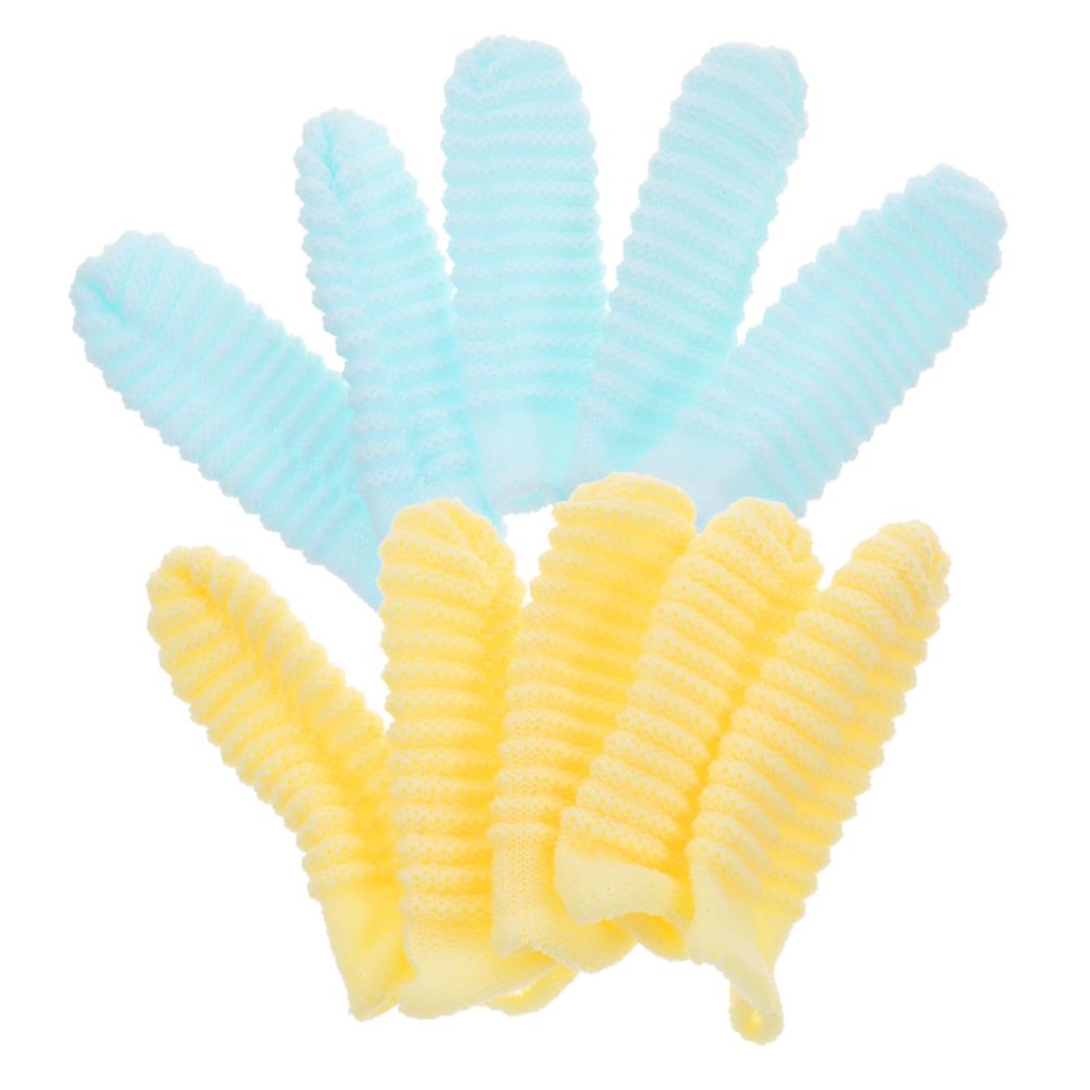 Polyester Finger Toothbrushes, 10 Count, for Dogs and Cats