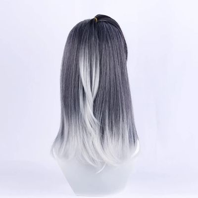 Cosplay Wig with Cool Multicolored Hair