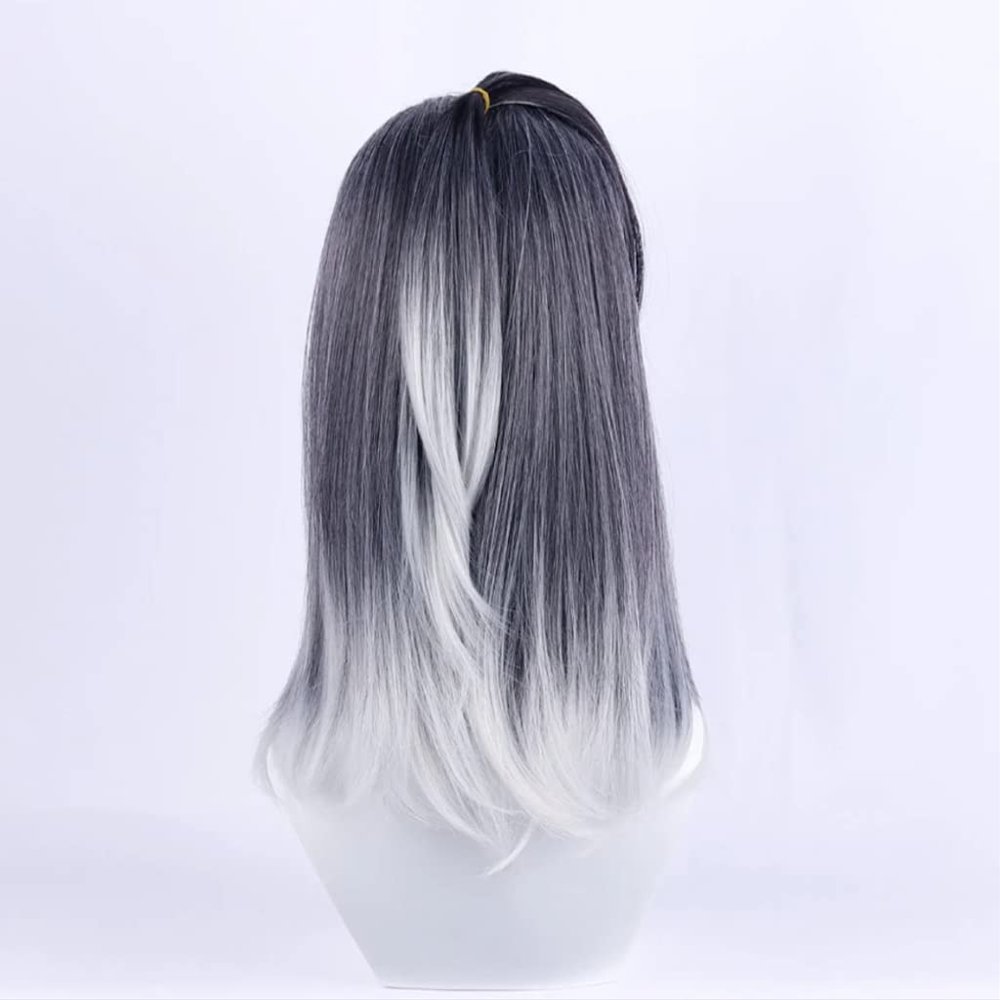 Cosplay Wig with Cool Multicolored Hair