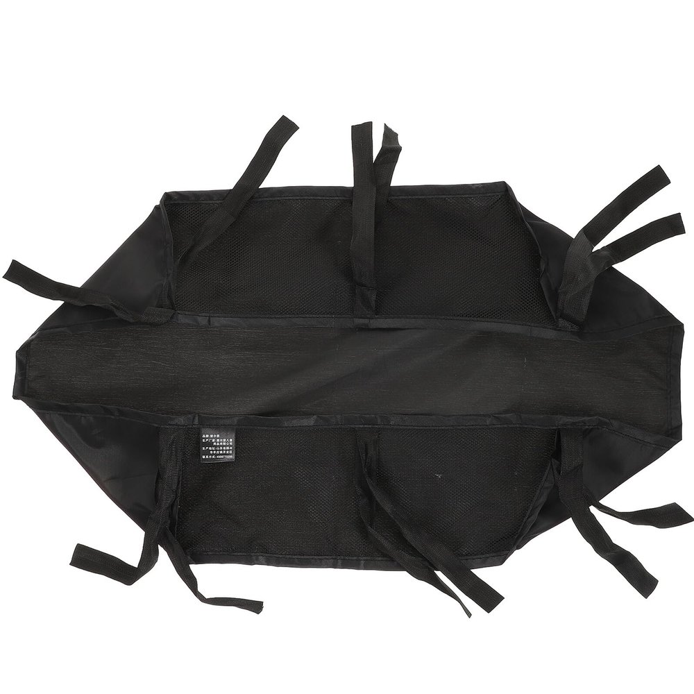 KOCKSHION Stroller Organizer Net Bag, Oxford Fabric, Black