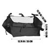 KOCKSHION Stroller Organizer Net Bag, Oxford Fabric, Black view 4