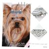 DINHEAROM 3-Pack Heart Rhinestone Hairpins for Dogs and Cats view 3