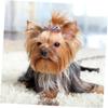 DINHEAROM 3-Pack Heart Rhinestone Hairpins for Dogs and Cats view 4