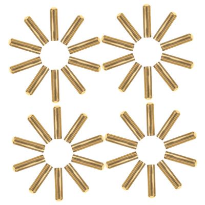 DOITOOL 50-Piece Copper Shoelace Tips and Cord Stoppers