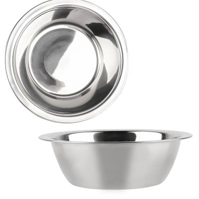 2-Pack Thick Stainless Steel Dog Bowl Food Grade Safe