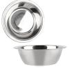 2-Pack Thick Stainless Steel Dog Bowl Food Grade Safe view 1