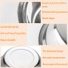 2-Pack Thick Stainless Steel Dog Bowl Food Grade Safe view 4