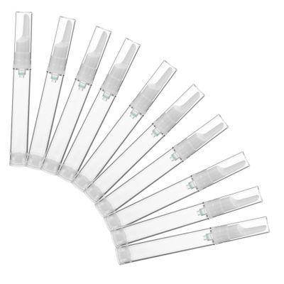 SHERCHPRY 10-Piece Airless Pump Bottles for Cream and Moisturizer, Travel Containers