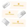 SHERCHPRY 10-Piece Airless Pump Bottles for Cream and Moisturizer, Travel Containers view 4