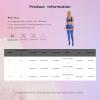 Sexy Women's Sleeveless Crop Tank Top and Low-Rise Skirt Set, Pink, XL view 4