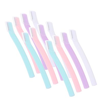 VICASKY 12-Piece Eyebrow Trimmer and Facial Hair Removal Kit, Assorted Colors