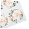 MOLUCKFU 10x10 Eucalyptus Leaf Napkins, Decorative Disposable Paper Napkins, 40 Sheets view 2