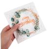 MOLUCKFU 10x10 Eucalyptus Leaf Napkins, Decorative Disposable Paper Napkins, 40 Sheets view 4