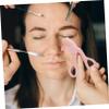 Pink Plastic Eyelash Curler with Wide Opening view 4