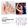 OFFIGAM Halloween Nail Art Glitter Decorations with Charms view 3