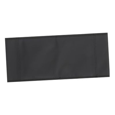 BESTYASH Removable Black PVC Wheelchair Backrest Cushion