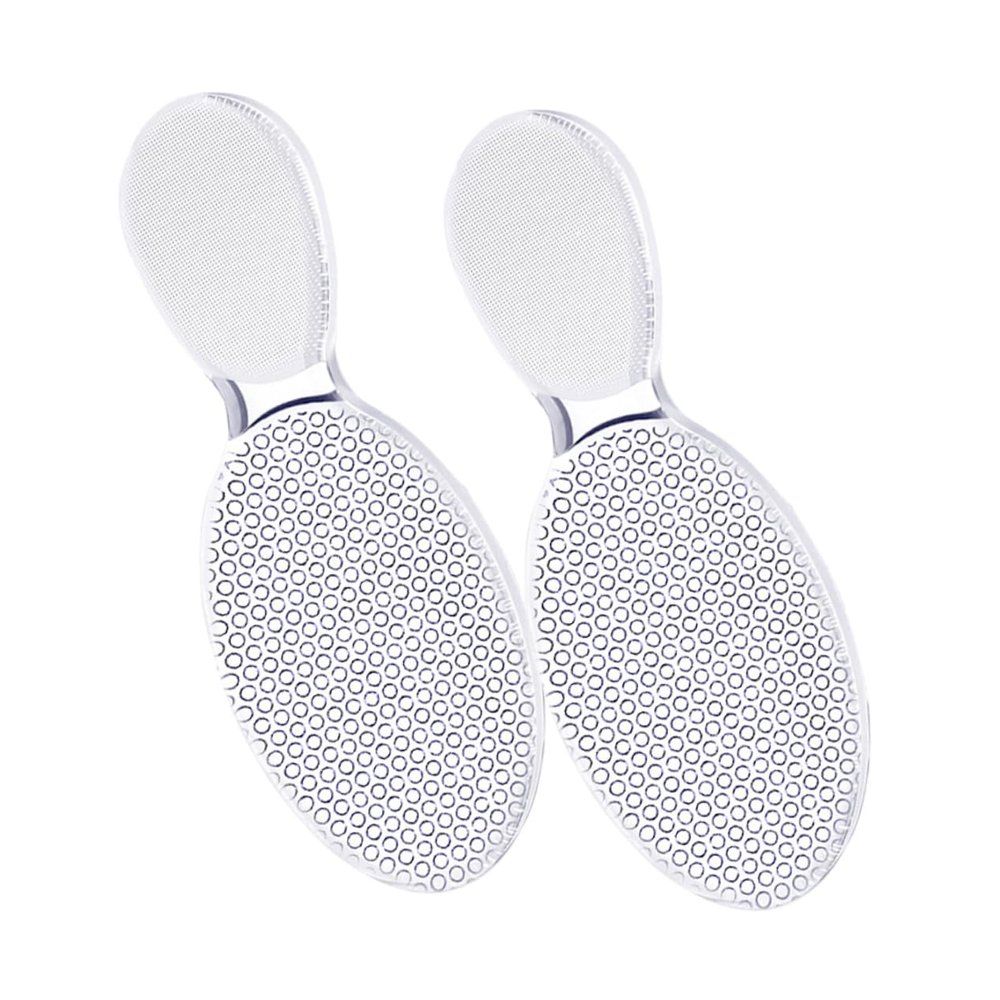 2 Glass Callus Files for Foot Care and Nail Shaping