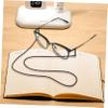 Lurrose 3-Pack Leather Glasses Holder Necklace view 3
