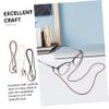 Lurrose 3-Pack Leather Glasses Holder Necklace view 4