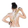 BESTYASH 2-Pack Double-Sided Back Scrubbers with Handles, Long Synthetic Fiber Exfoliating Bath Towels for Gentle Shower Cleansing view 4