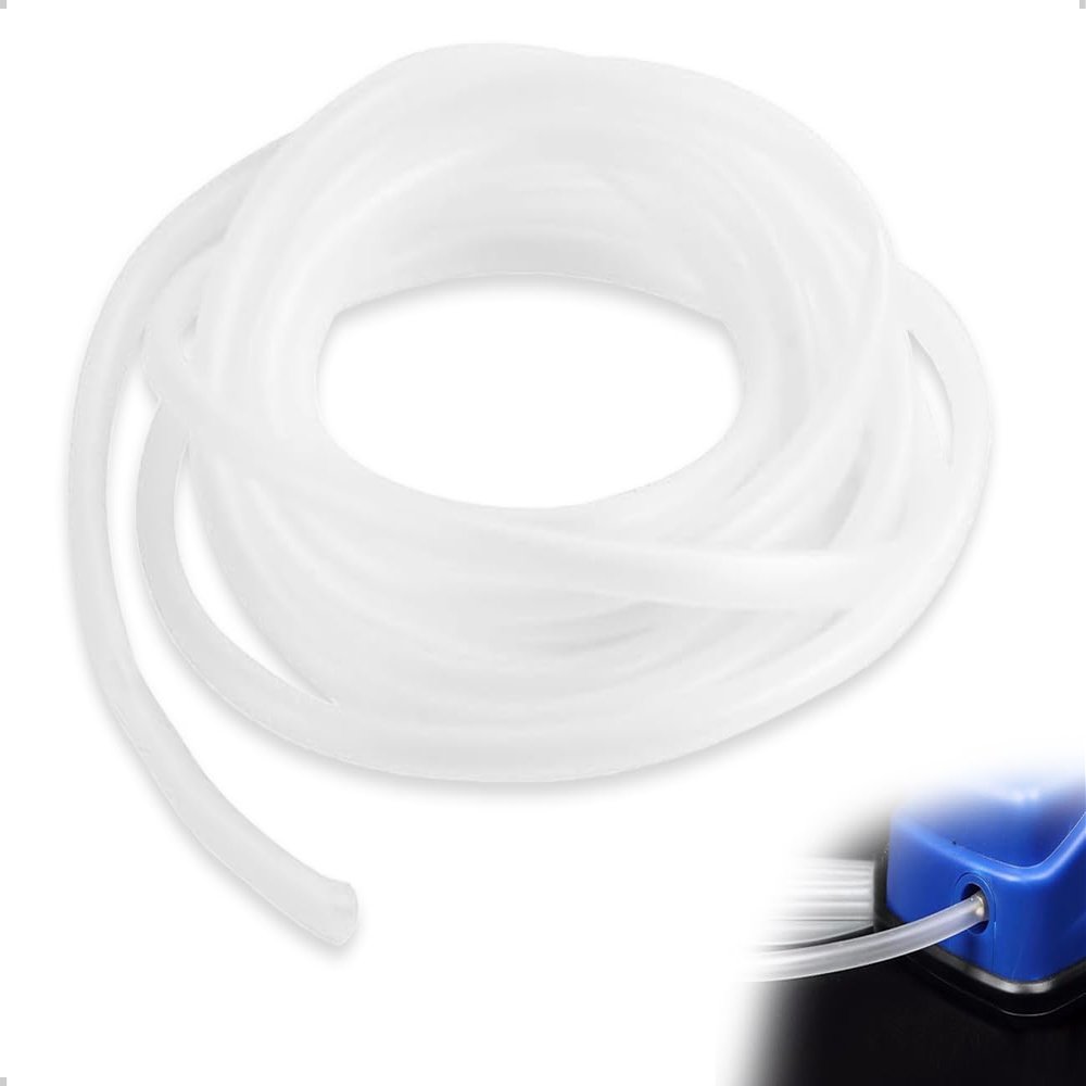 Lhbwhiz Aquarium Hose, Flexible Kink-Resistant Air Pump Tube, 4/6 mm Diameter, 4 m