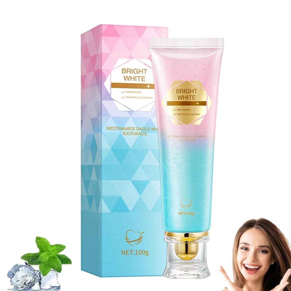 Niacinamide Whitening Toothpaste for Deep Cleaning, Enamel Repair and Fresh Breath (1)
