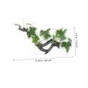 Mipcase Resin Artificial Terrarium Plant Decor for Reptiles view 2